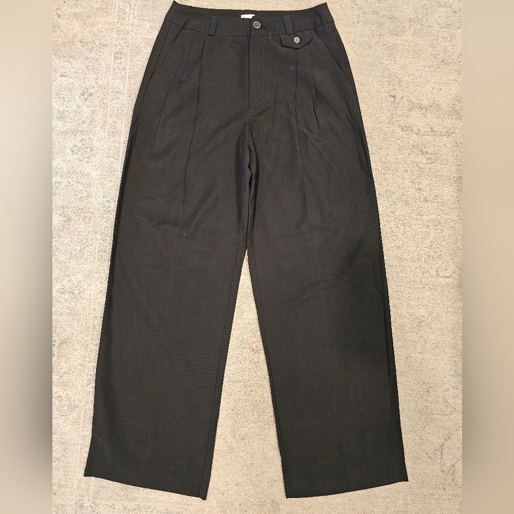 a new day Women's Wide Leg Dress Pants, Sz 6